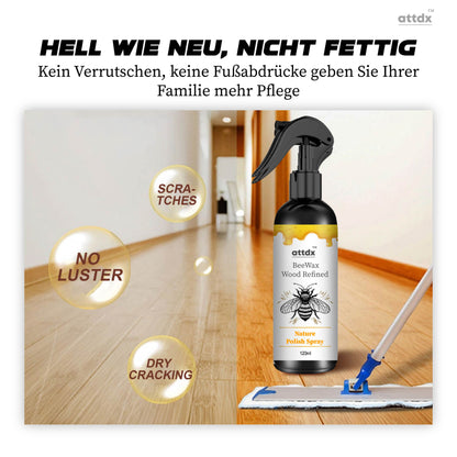 ATTDX Bienenwachs Holz Veredelt Natur Pflegespray