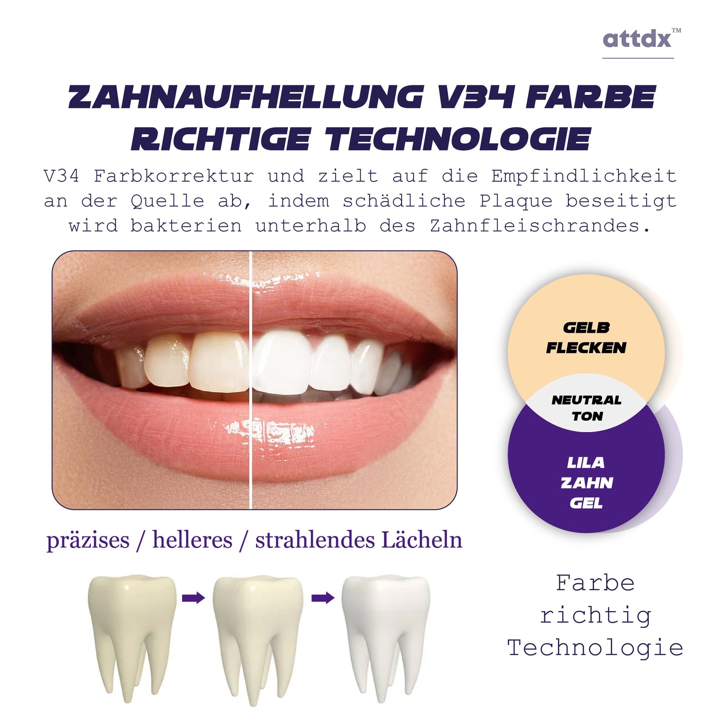 ATTDX DiamantGleiten AufhellungPRO Reinigungsmousse