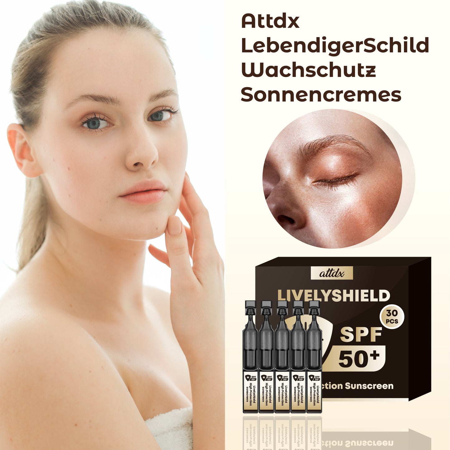 ATTDX LebendigerSchild Wachschutz Sonnencremes