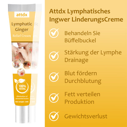 ATTDX Lymphatisches Ingwer LinderungsCreme