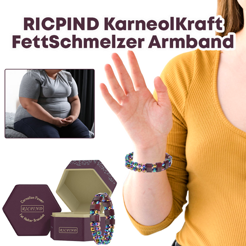 KarneolKraft FettSchmelzer Armband