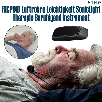 RICPIND Luftröhre Leichtigkeit SonicLight Therapie Beruhigend Instrument