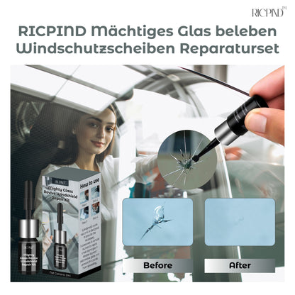 RICPIND Mächtiges Glas beleben Windschutzscheiben Reparaturset