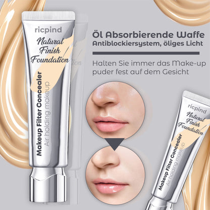 RICPIND Natürlicher Finish Foundation Makeup-Filter Concealer