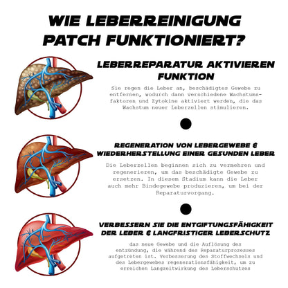 ATTDX Antioxidationsmittel LeberReinigung Aufnäher