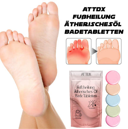 ATTDX Fußheilung ÄtherischesÖl BadeTabletten