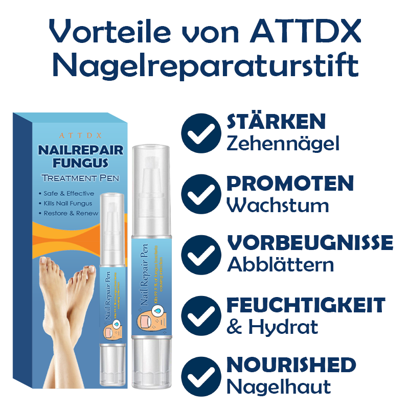 ATTDX Nagel Reparatur Fungus Behandlung Stift