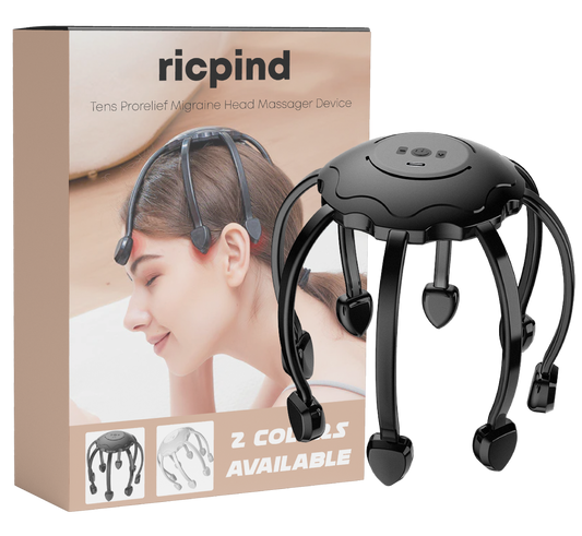 Ricpind TENS ProErleichterung Migräne Kopfmassagegerät Gerät