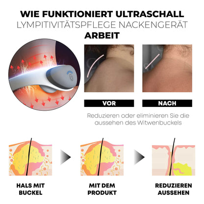 Ricpind Ultraschall LymphvitätPflege Nacken Gerät